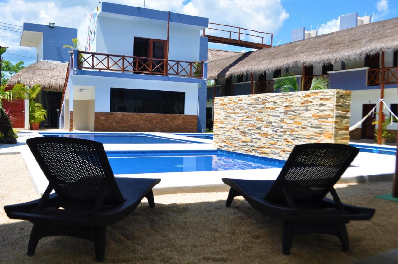 Hotel Pejelagarto Bacalar Exterior foto