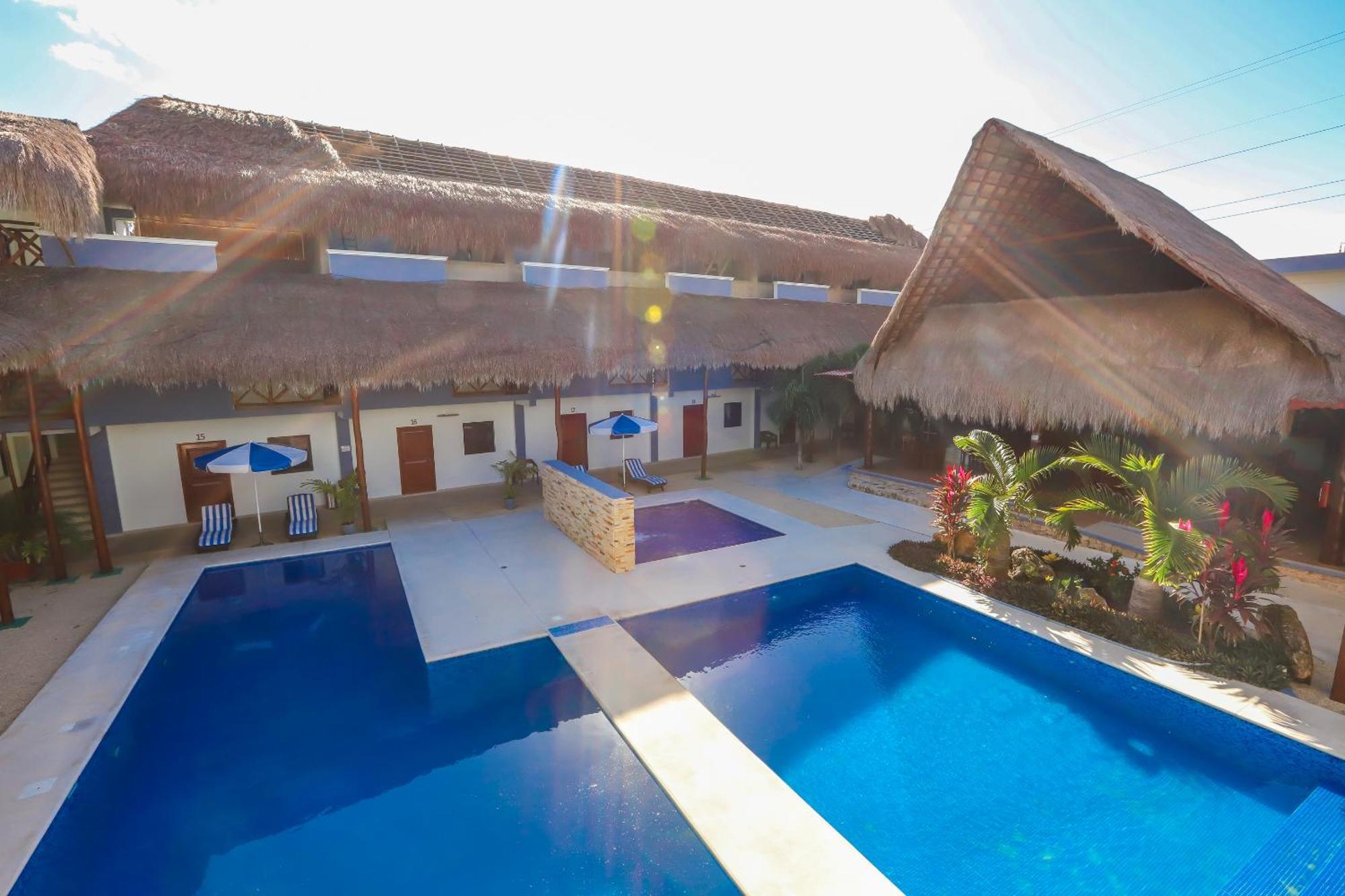 Hotel Pejelagarto Bacalar Exterior foto